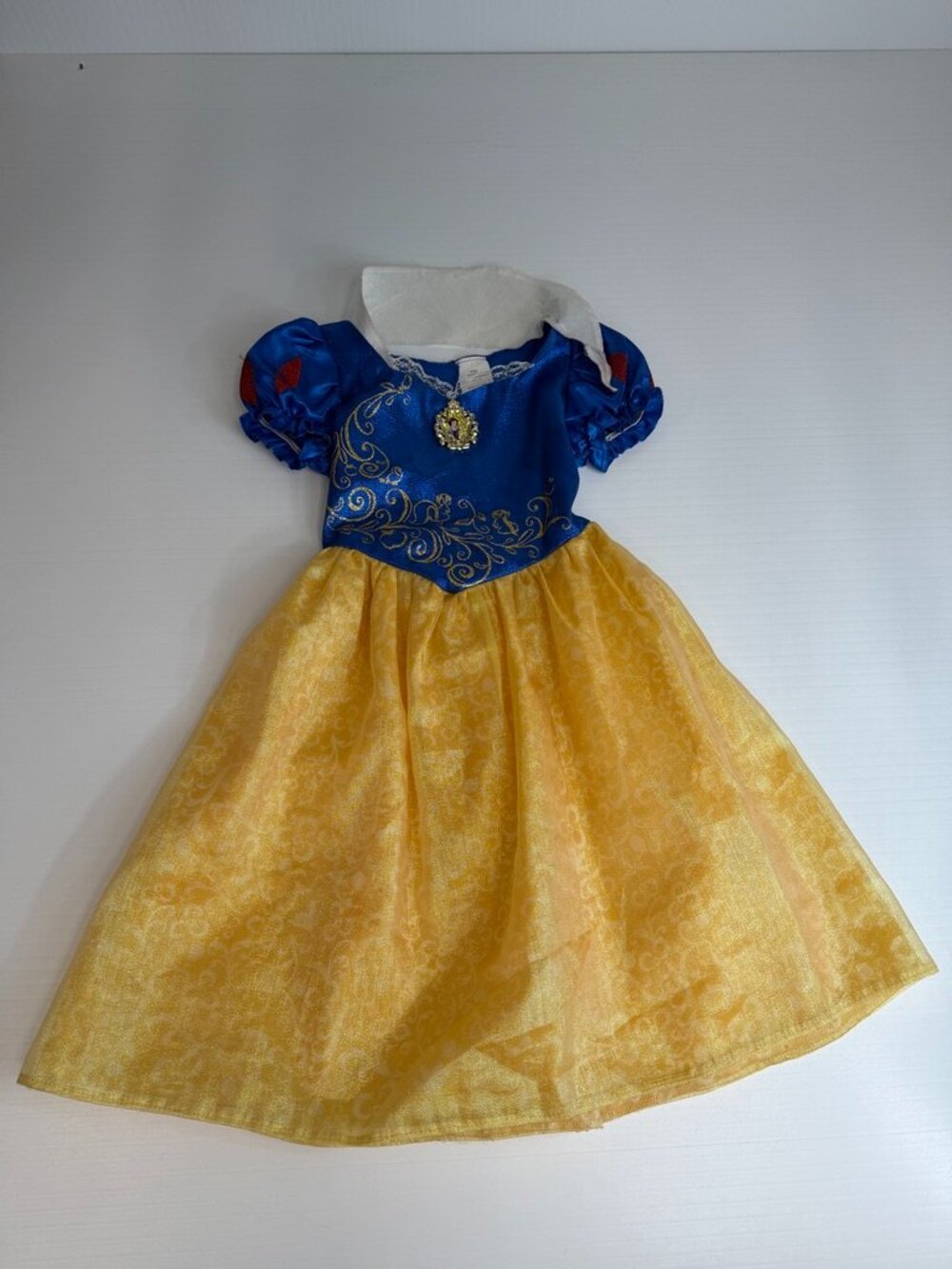 Snow White Dress Girl 4 Toddler Disney Princess Halloween Costume Play Party Ex